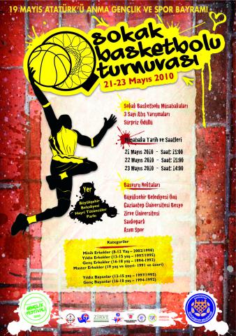 Büyükşehir Belediyesi Sokak Basketbol Turnuvası Düzenliyor