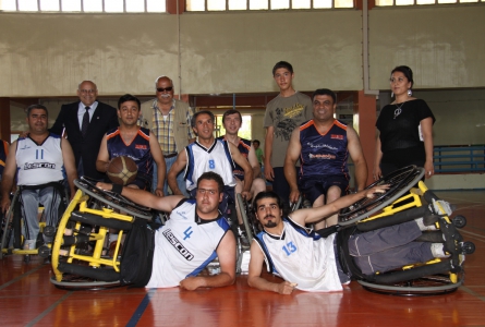 Basın Mensupları, Engelli Basketbol Takımı İle Potada Mücadele Etti 