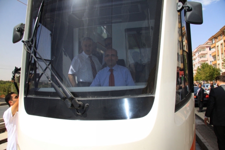 Bakan Şimşek Vatman Koltuğuna Oturdu