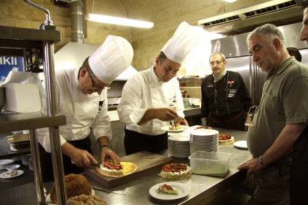 Bayazhan, Fransız Mutfağına Ev Sahipliği Yaptı