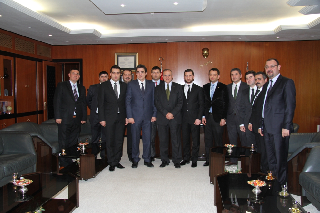 GENÇ TOBB ÜYELERİNDEN GÜZELBEYE ZİYARET