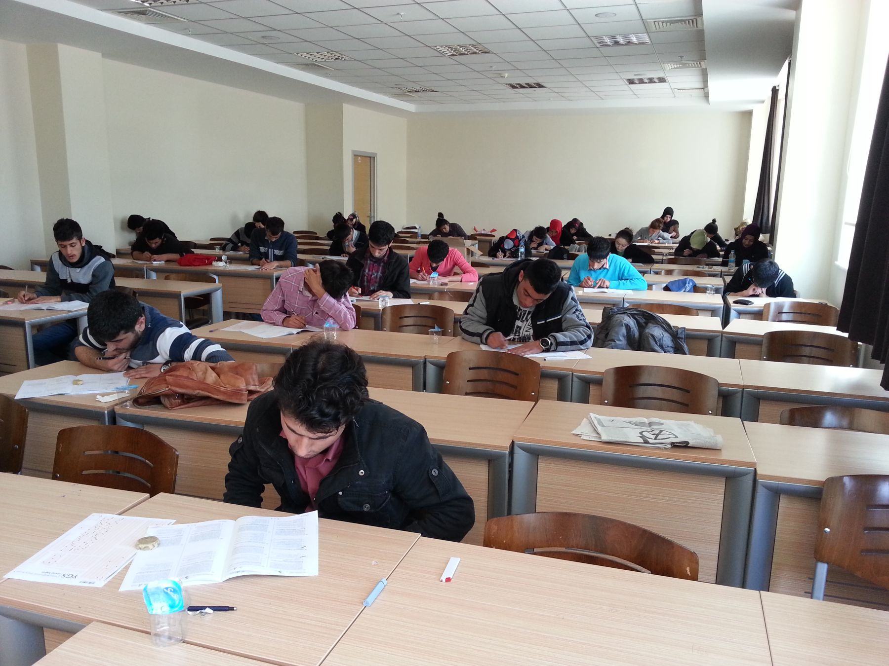 GAMEKTEN ZİRVE ÜNİVERSİTESİNDE YGS TATBİKATI