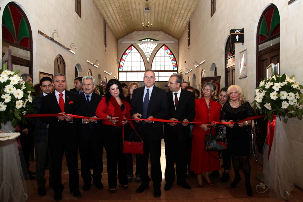 RESSAMLAR ANTİK KENTTE BULUŞTU