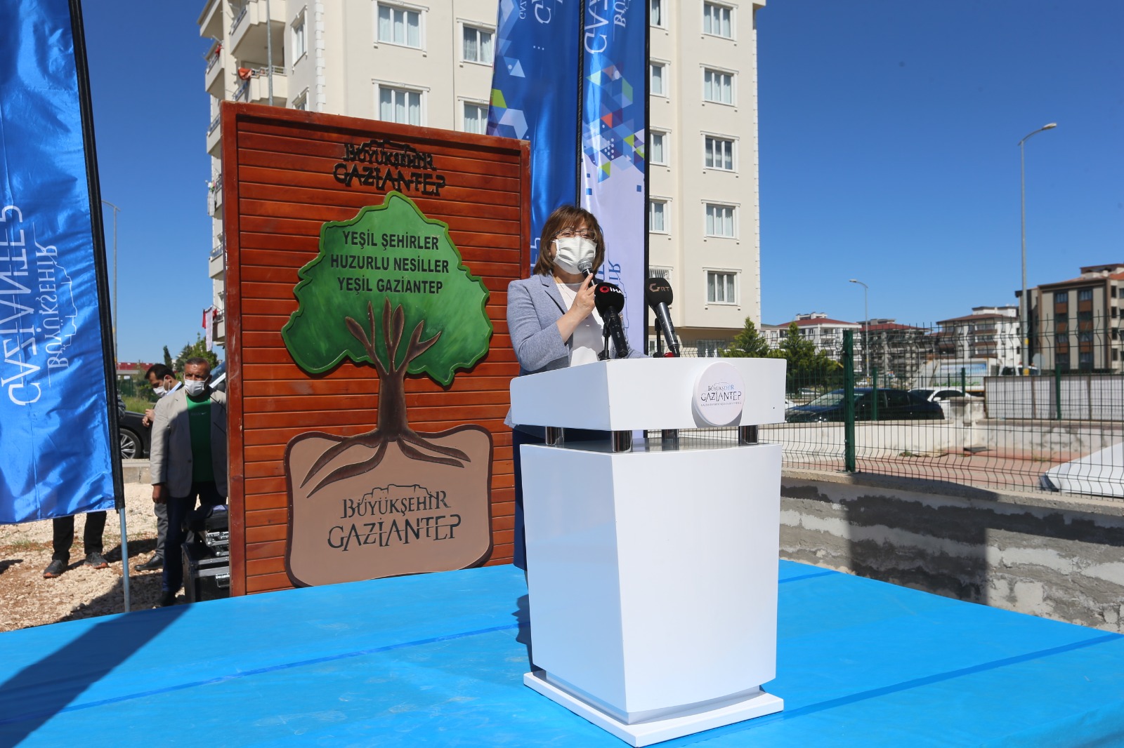 Ertuğrul Gazi Mahallesi Ağaç Dikme Töreni 