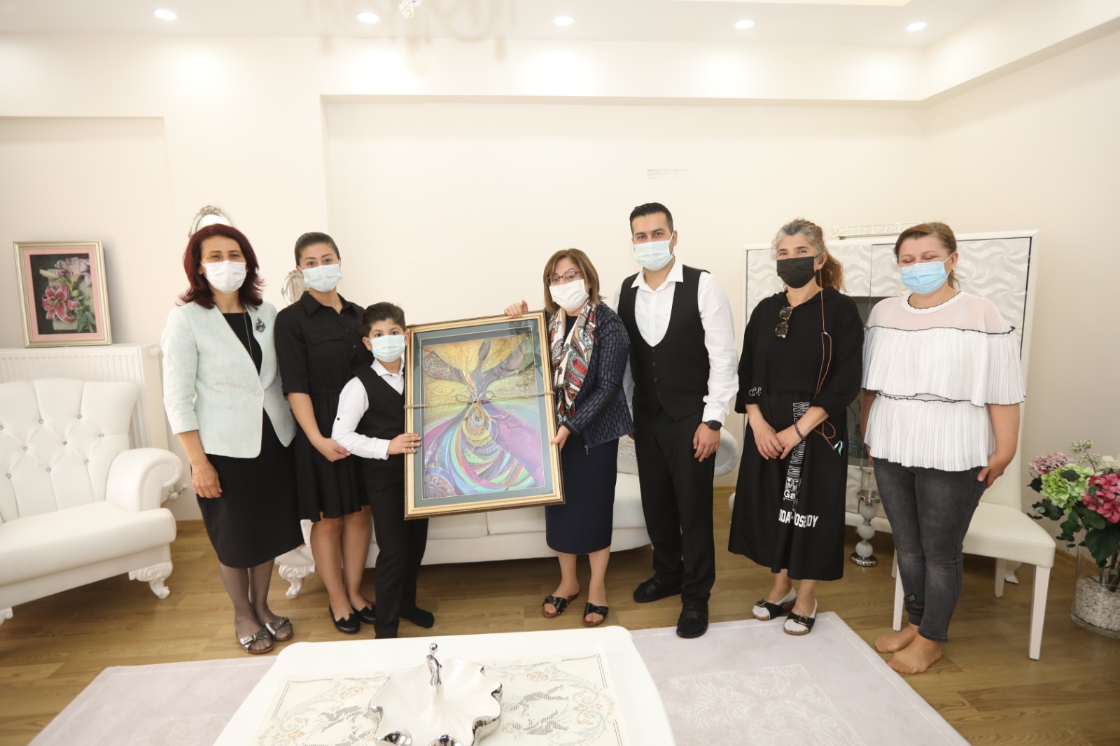 Piyanist Çocuk Meriç Demircioğlu Ziyareti 