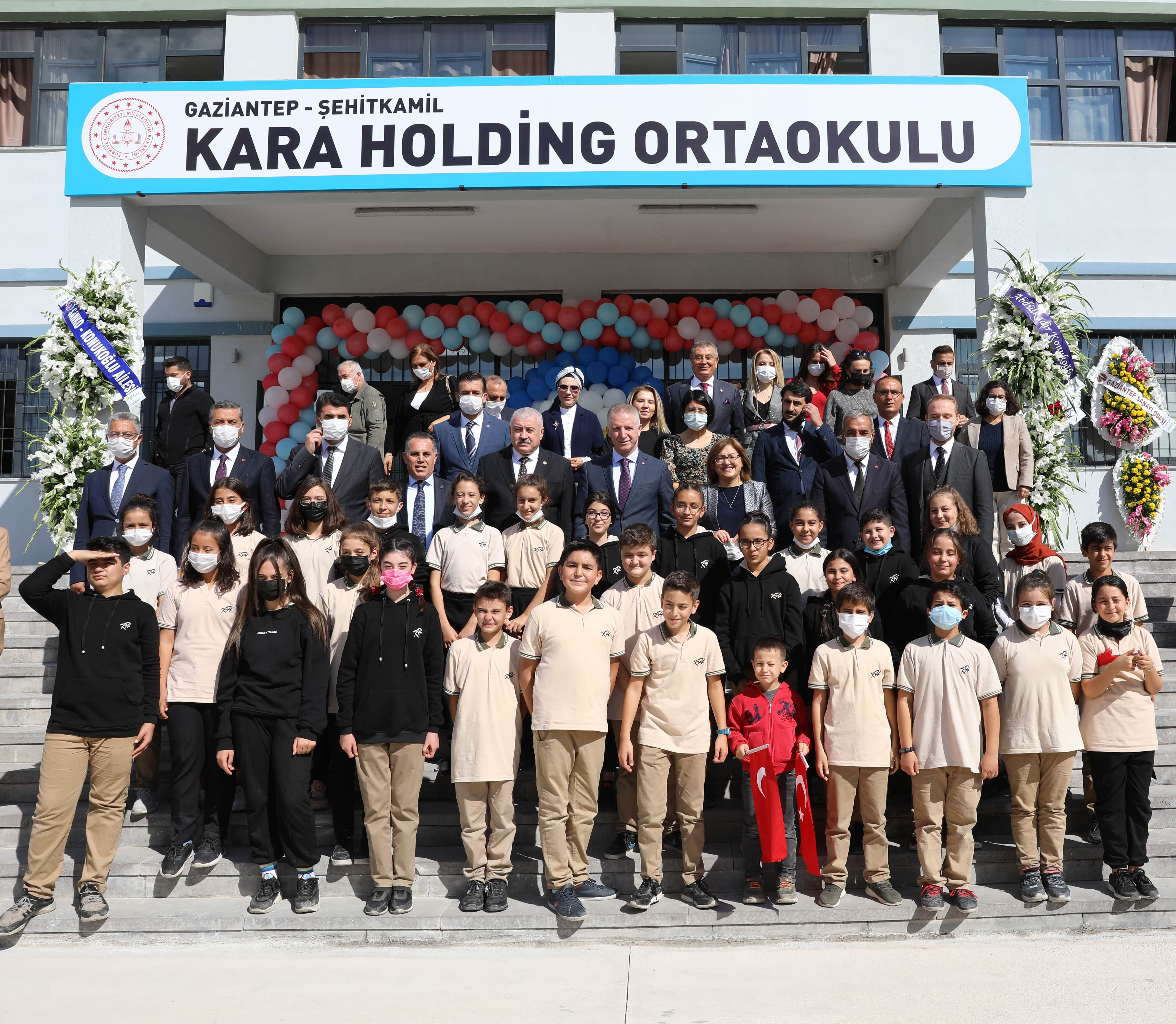 Kara Holding Orta Okulu Açılışı