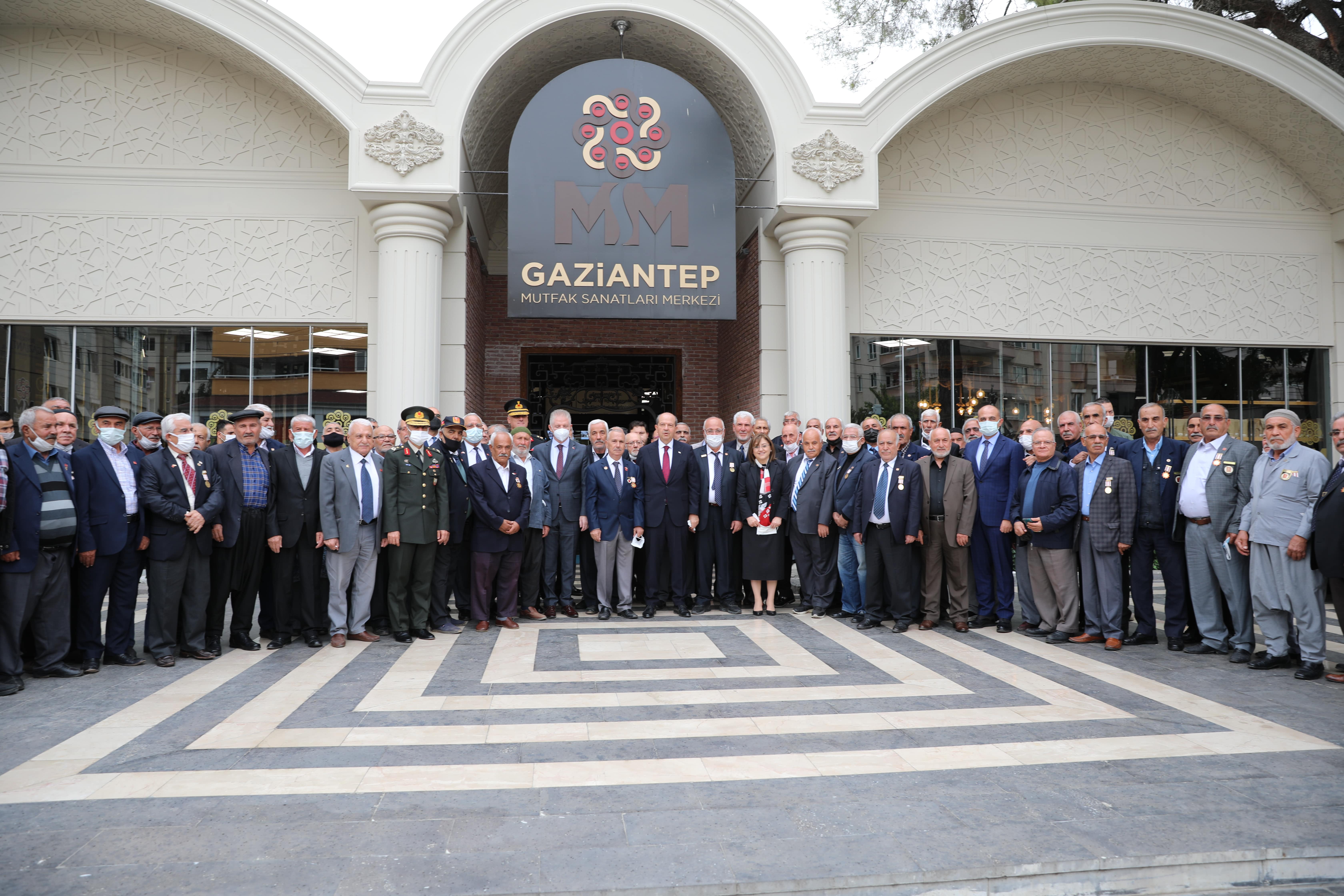 KKTC Cumhurbaşkanı Kıbrıs Gazileri ile Kahvaltılı Toplantı