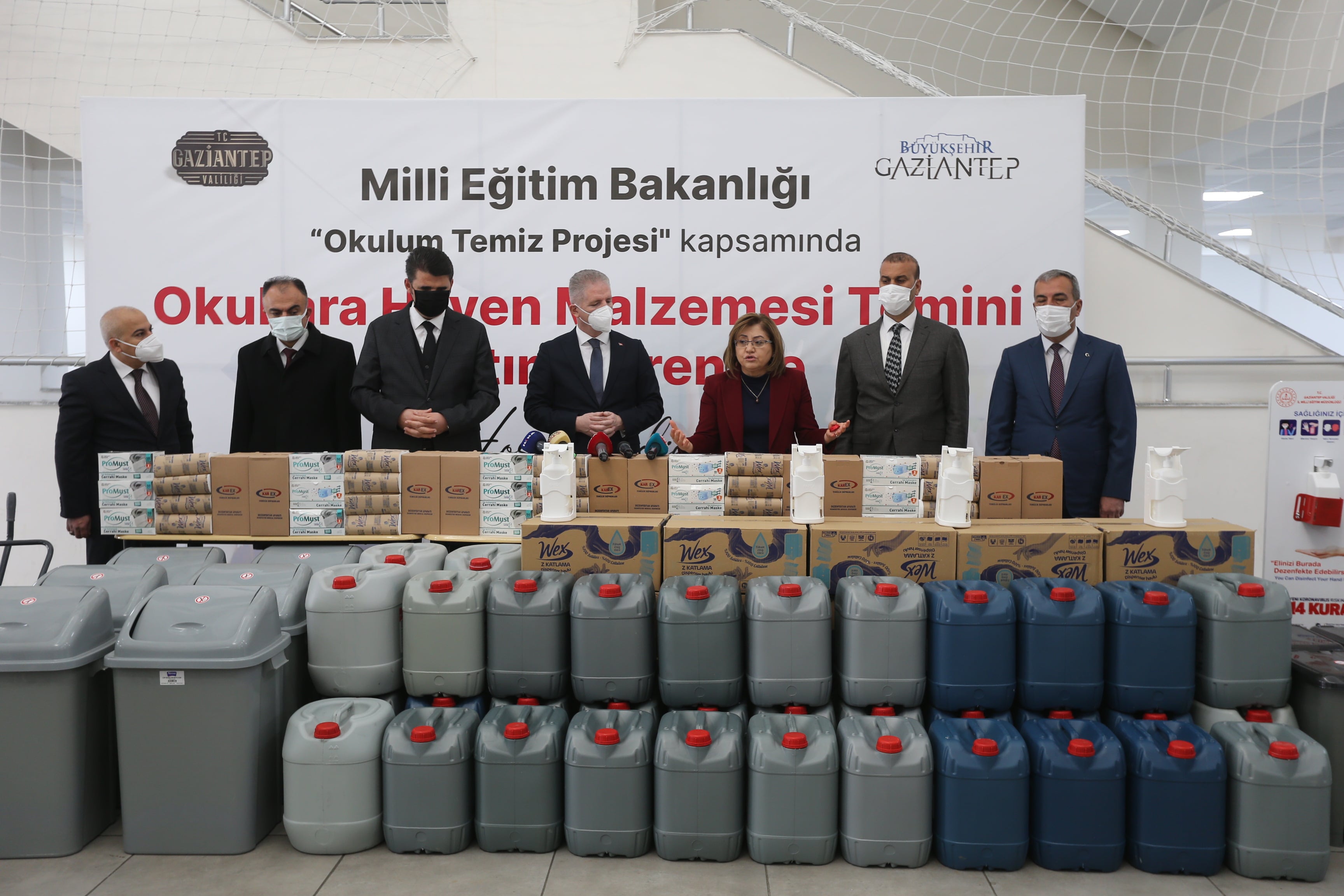 Bahattin Alagöz İlkokulu Hijyen Seti Programı 