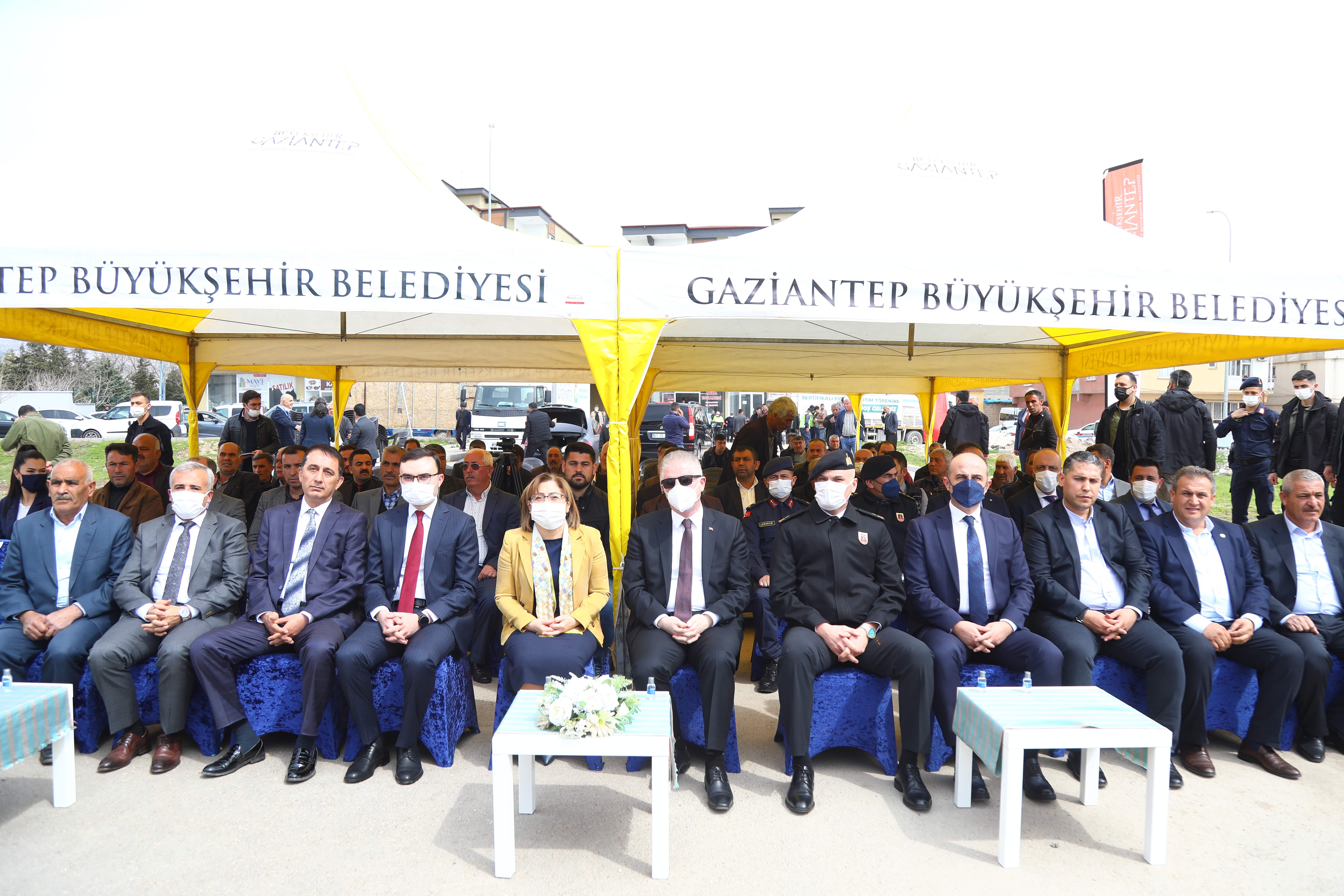 Badem Fidanı Dağıtım Töreni 