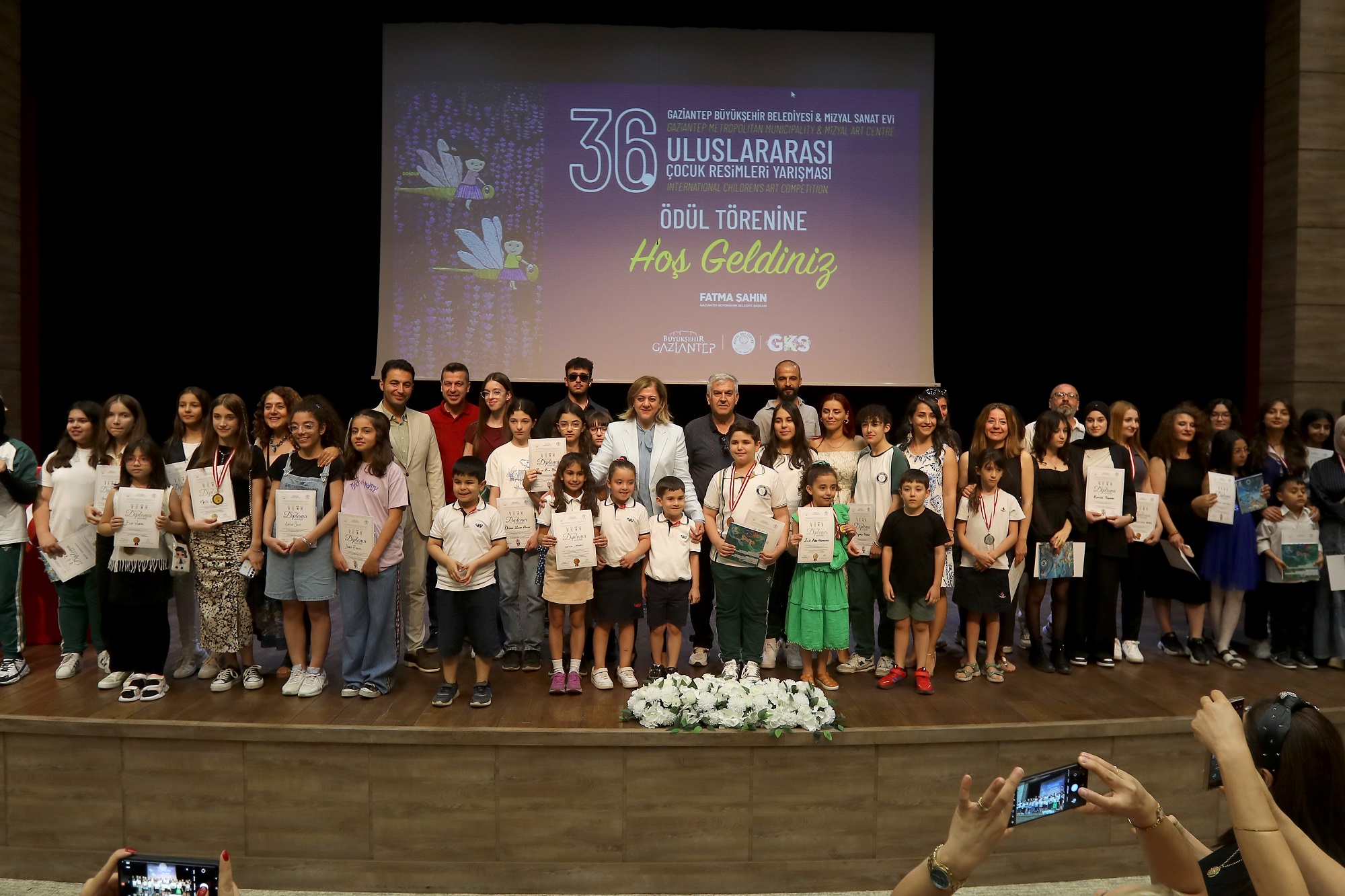 36. ULUSLARARASI ÇOCUK RESİMLERİ YARIŞMASININ ÖDÜLLERİ SAHİPLERİNİ BULDU