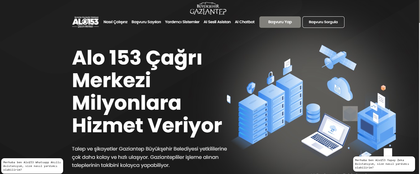 TÜRKİYE’NİN İLK YAPAY ZEKA DESTEKLİ ÇAĞRI MERKEZİ GAZİANTEP’TE!