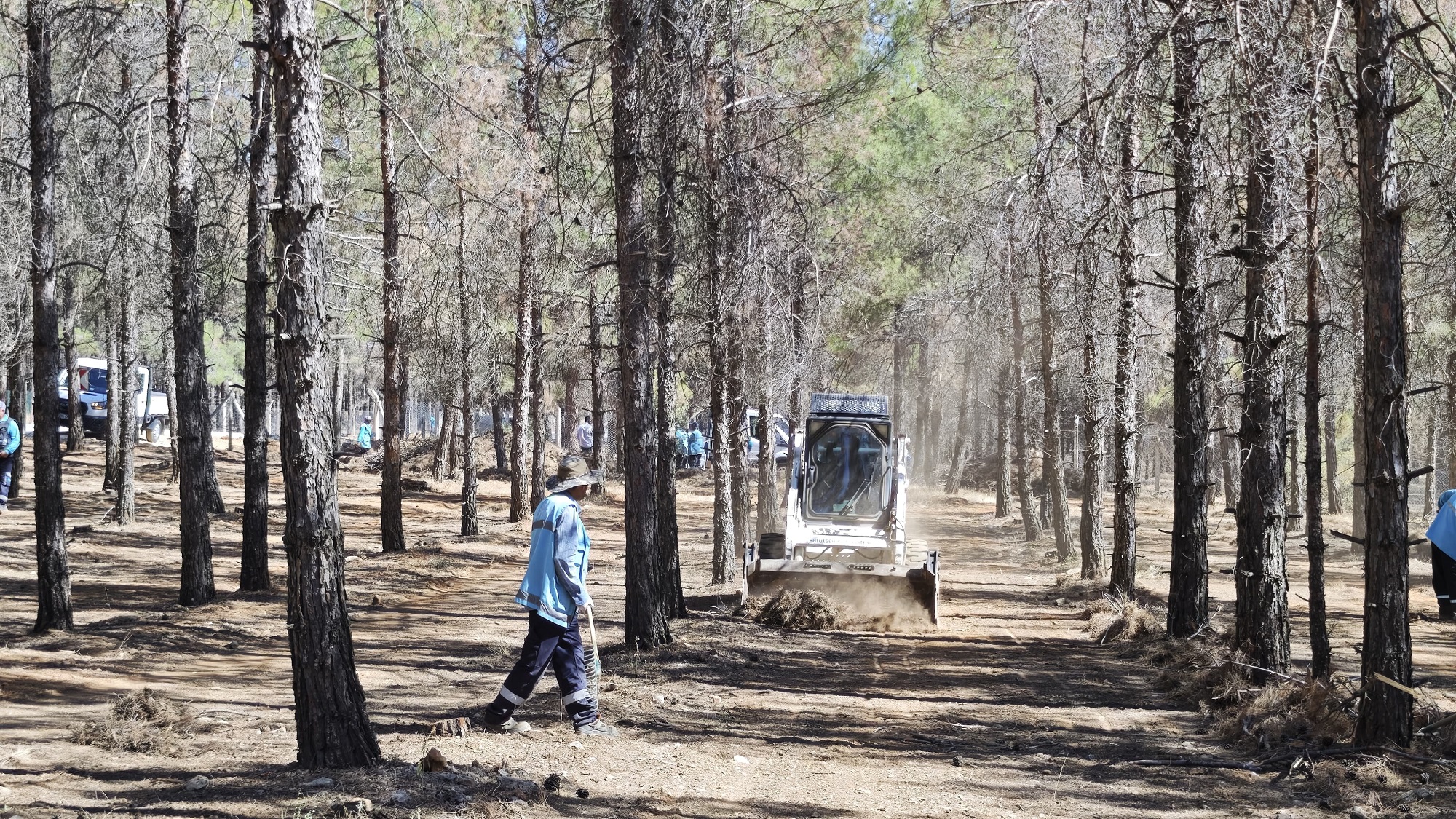 GAZİANTEP BÜYÜKŞEHİR, ORMAN YANGINI RİSKİNE KARŞI TEDBİRLERİNİ ARTIRDI