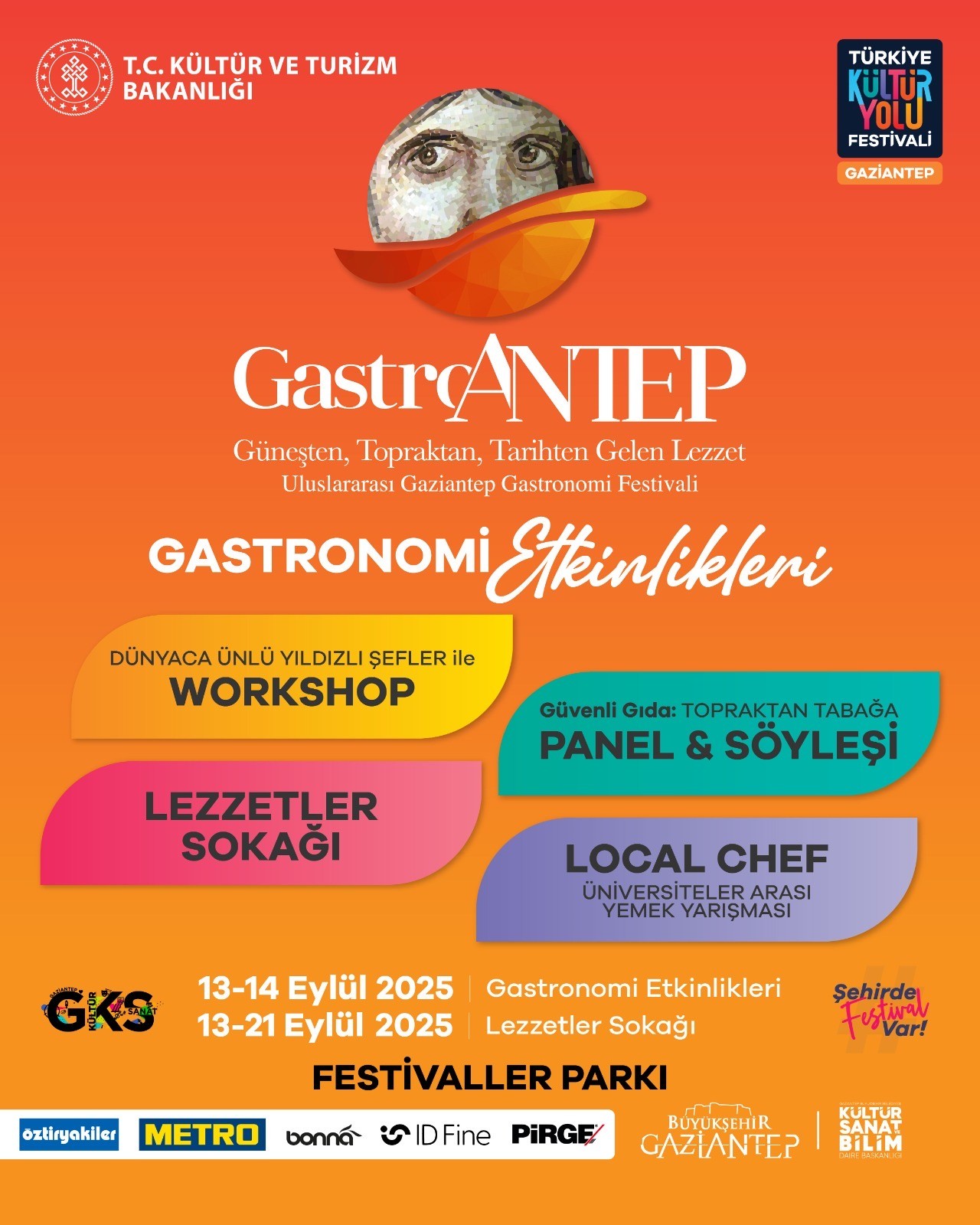  GastroAntep Kültür Yolu Festivali 2025 için geri sayım başladı!