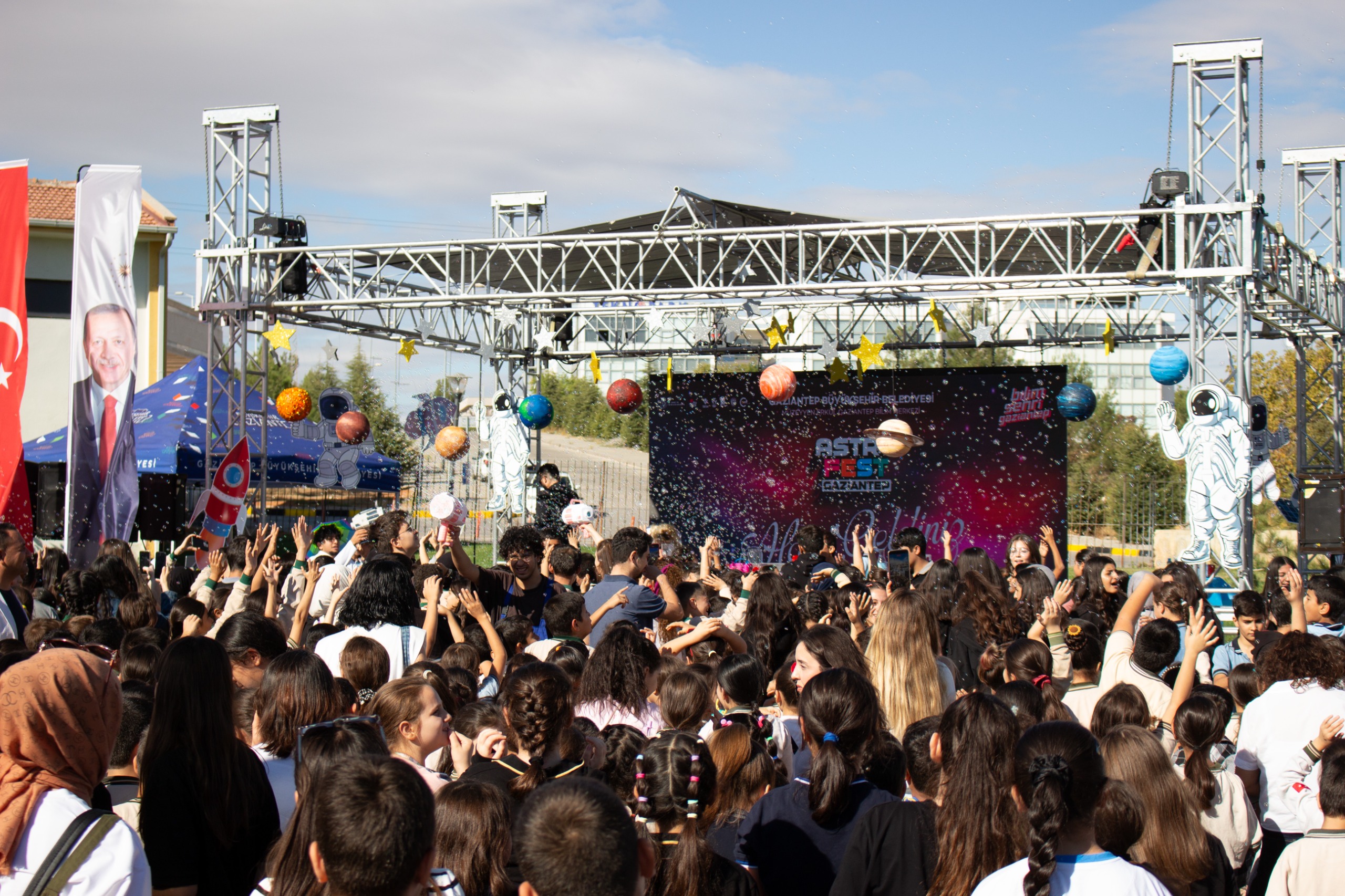 ASTROFEST GAZİANTEP BİLİM ŞENLİĞİ BAŞLADI
