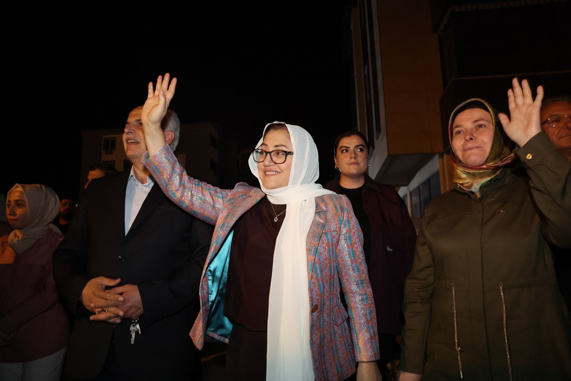 UMRE’YE GİDECEK İLK KAFİLE İÇİN  UĞURLAMA TÖRENİ DÜZENLENDİ