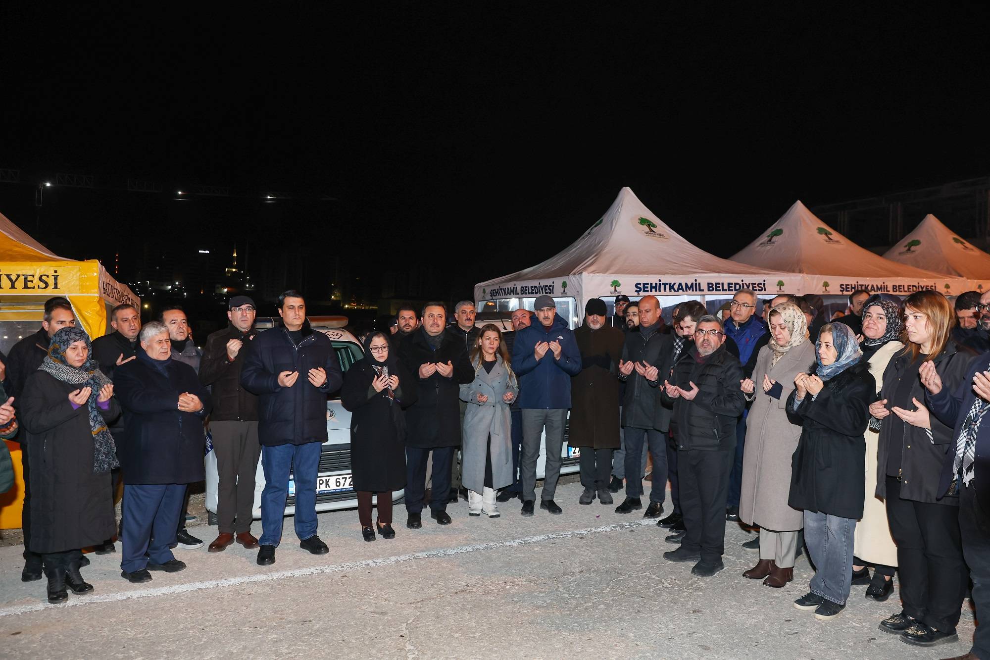 6 ŞUBAT DEPREMLERİNİN YIL DÖNÜMÜNDE DUYGU DOLU ANMA